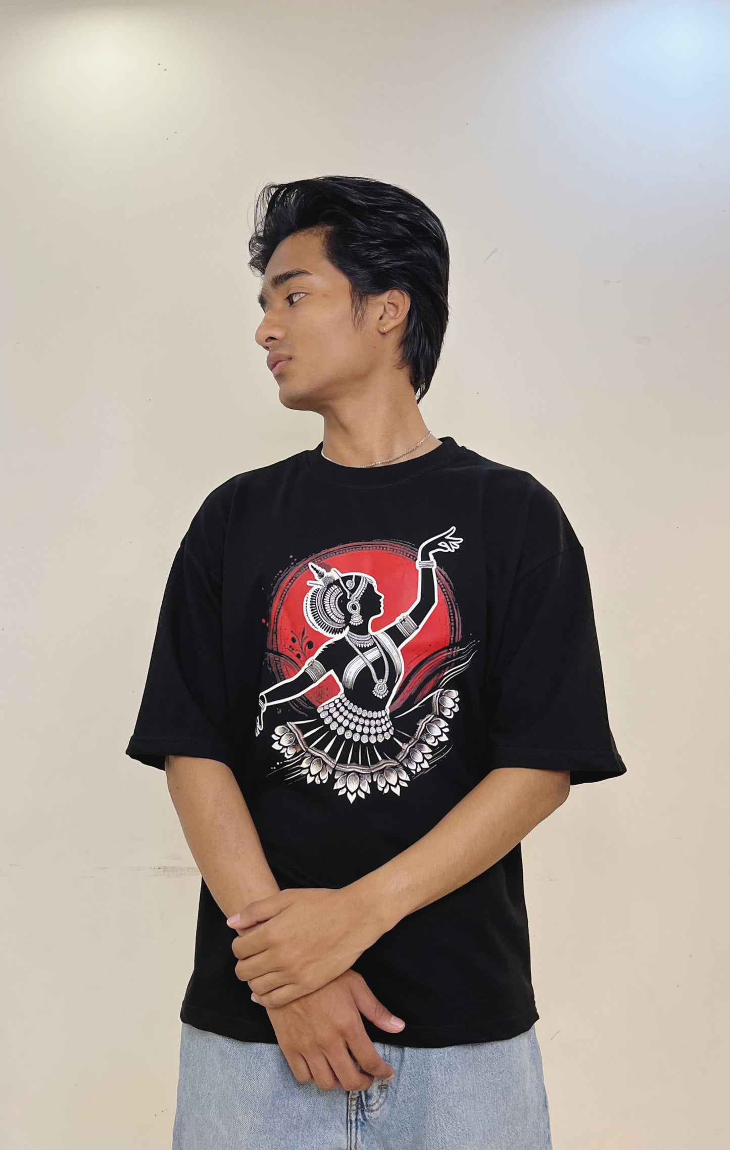 Cool Classy-Cal (Colour - Night | Style - Unisex | Fit - Drop Shoulder)