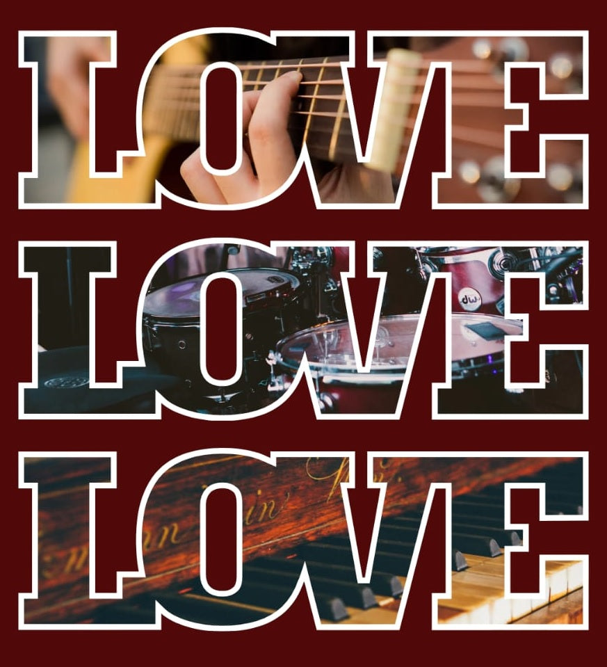 Love Love Love (Colour - Cocoa | Style - Unisex | Fit - Oversize)