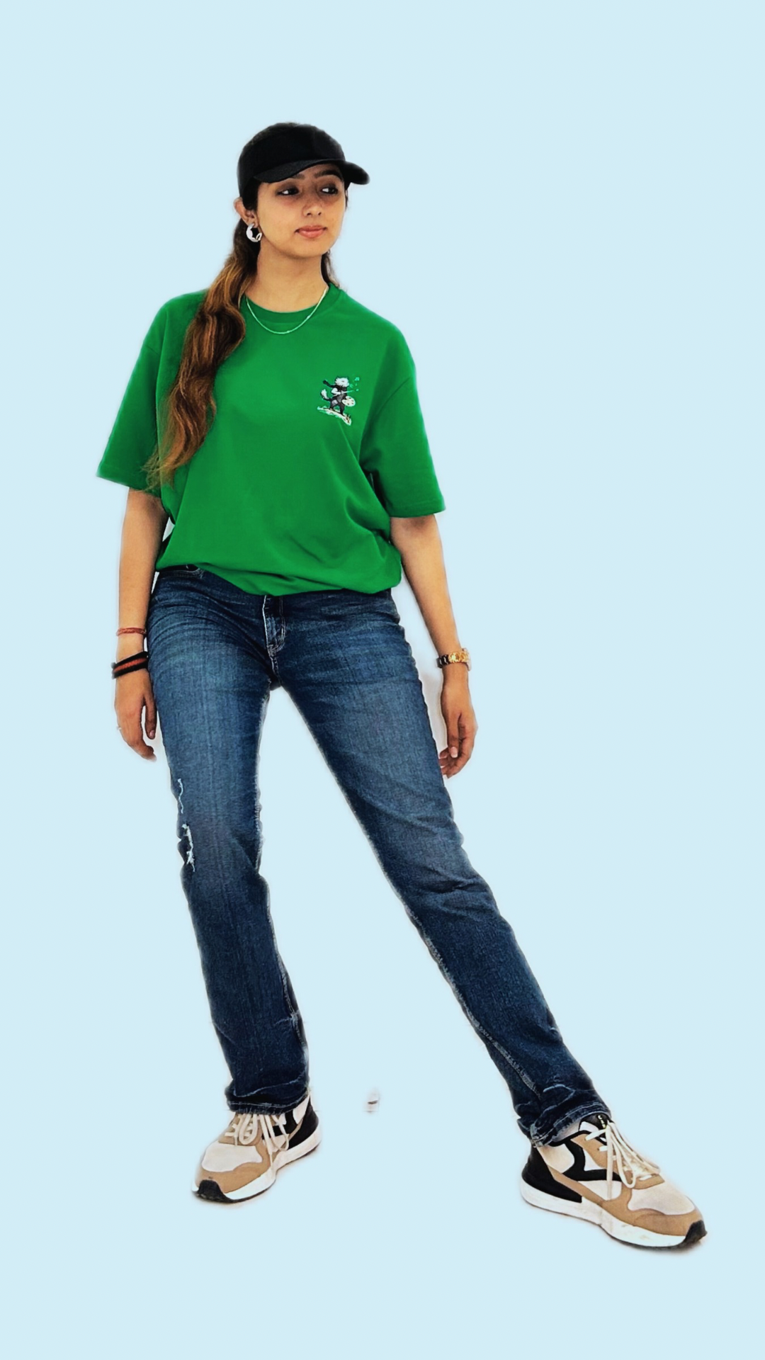 Paint Proof Paws (Colour - Forest | Style - Unisex | Fit - Drop Shoulder)